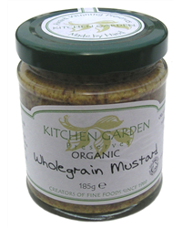 Kitchen Garden Organic Mustard - Wholegrain (185g)