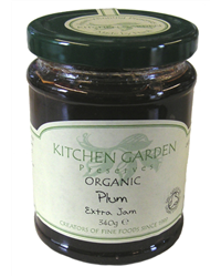 Kitchen Garden Organic Plum Extra Jam (340g)