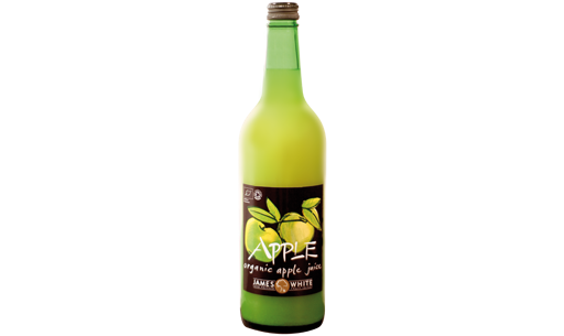 James White Organic Apple Juice (750ml)