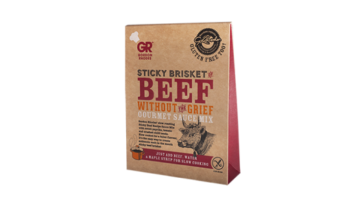 Gordon Rhodes Sticky Brisket of Beef without the grief sauce mix (400g)