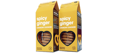 Biscuits - Kent & Fraser Gluten Free Spicy Ginger Biscuits