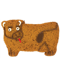 Image on Food Iced Gingerbread Cow (60g)