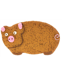 Image on Food Iced Gingerbread Pig (60g)
