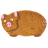 Image on Food Iced Gingerbread Pig (60g)