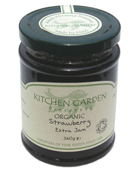 Kitchen Garden Organic Strawberry Extra Jam (340g)