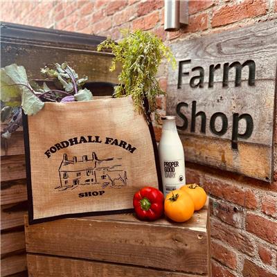 Fordhall Farm Jute Bag