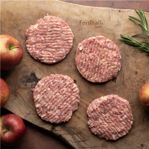 Pork & Apple Burgers