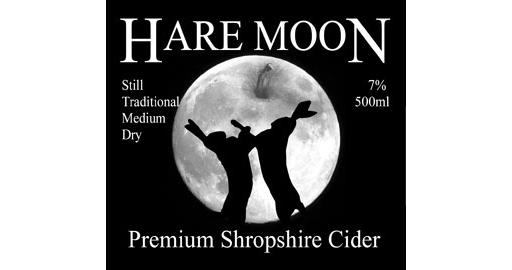 Cider - Hare Moon STILL Traditional Medium Dry Cider 500ml