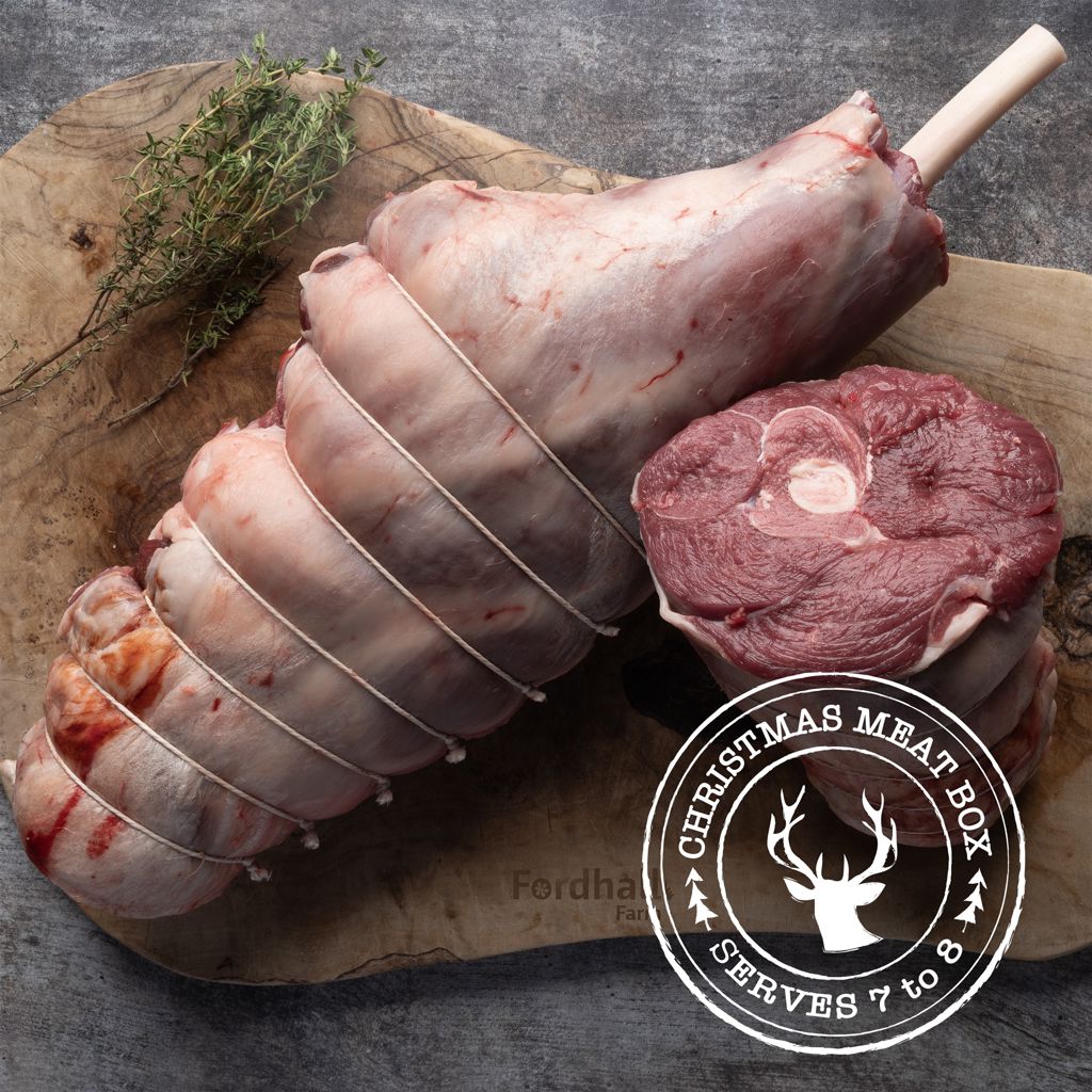 Fordhall Christmas Meat Box – Lamb Leg Bone In Serves 7-8