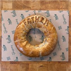 Fathers Day Sausage Roll Wreath
