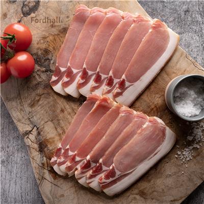 Bacon - Dry Cured Smoked Back Bacon - Bulk bag