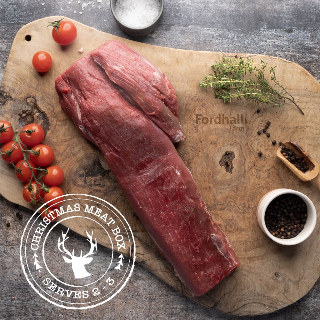 Fordhall Christmas Meat Box - Beef Fillet Joint Serves 2-3