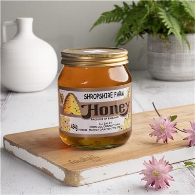 Honey - Fordhall Farm Honey 1lb (454g)