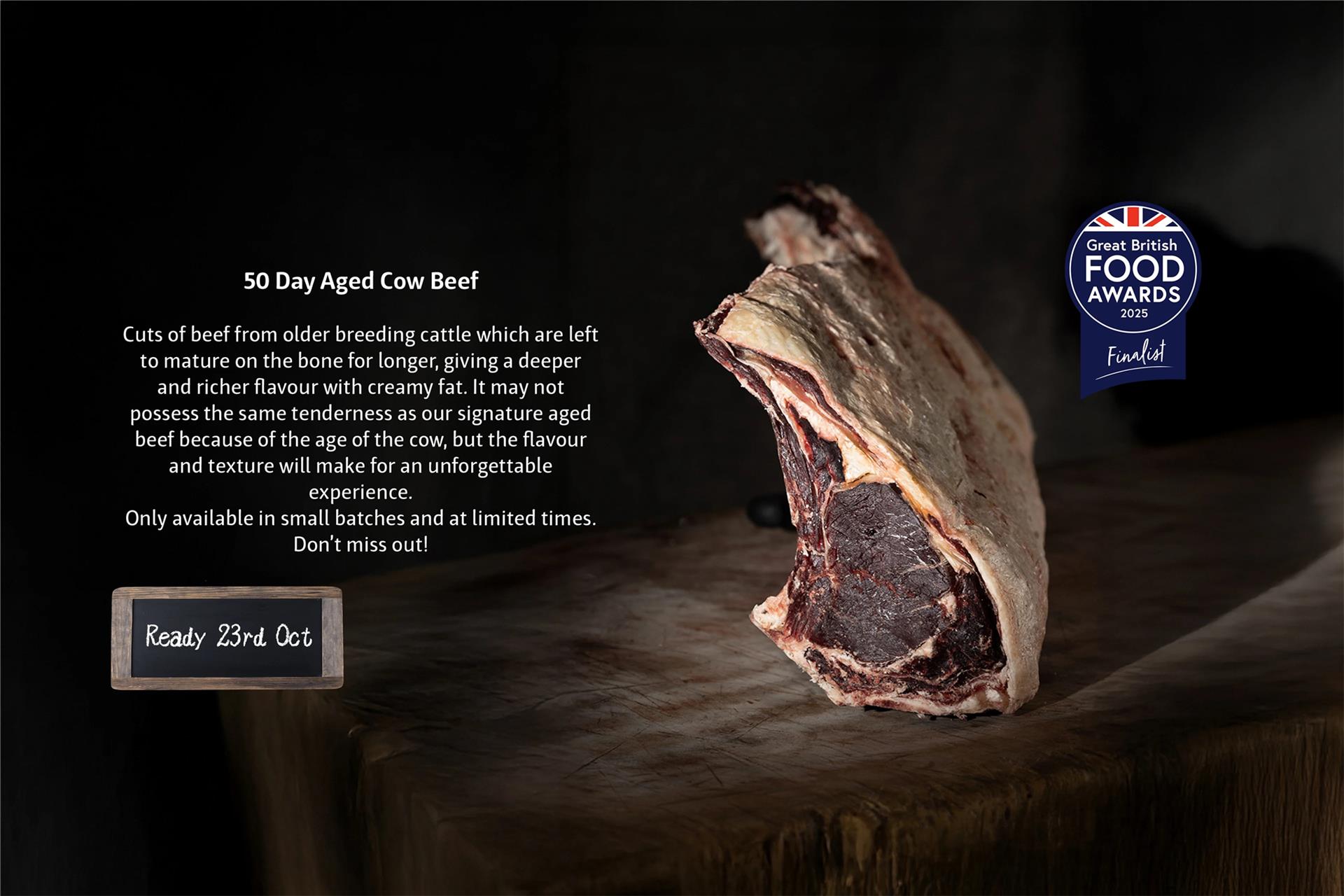 50 Day Aged Cow Beef