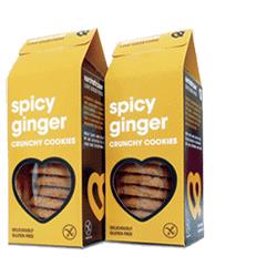 Biscuits - Kent & Fraser Gluten Free Spicy Ginger Biscuits