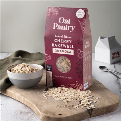 Oat Pantry Bakewell Granola