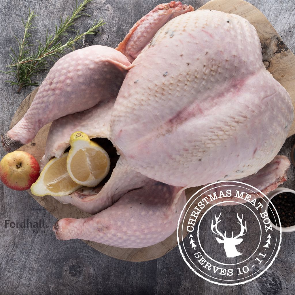 Christmas Essentials Meat Box - Whole Turkey Serves 10-11