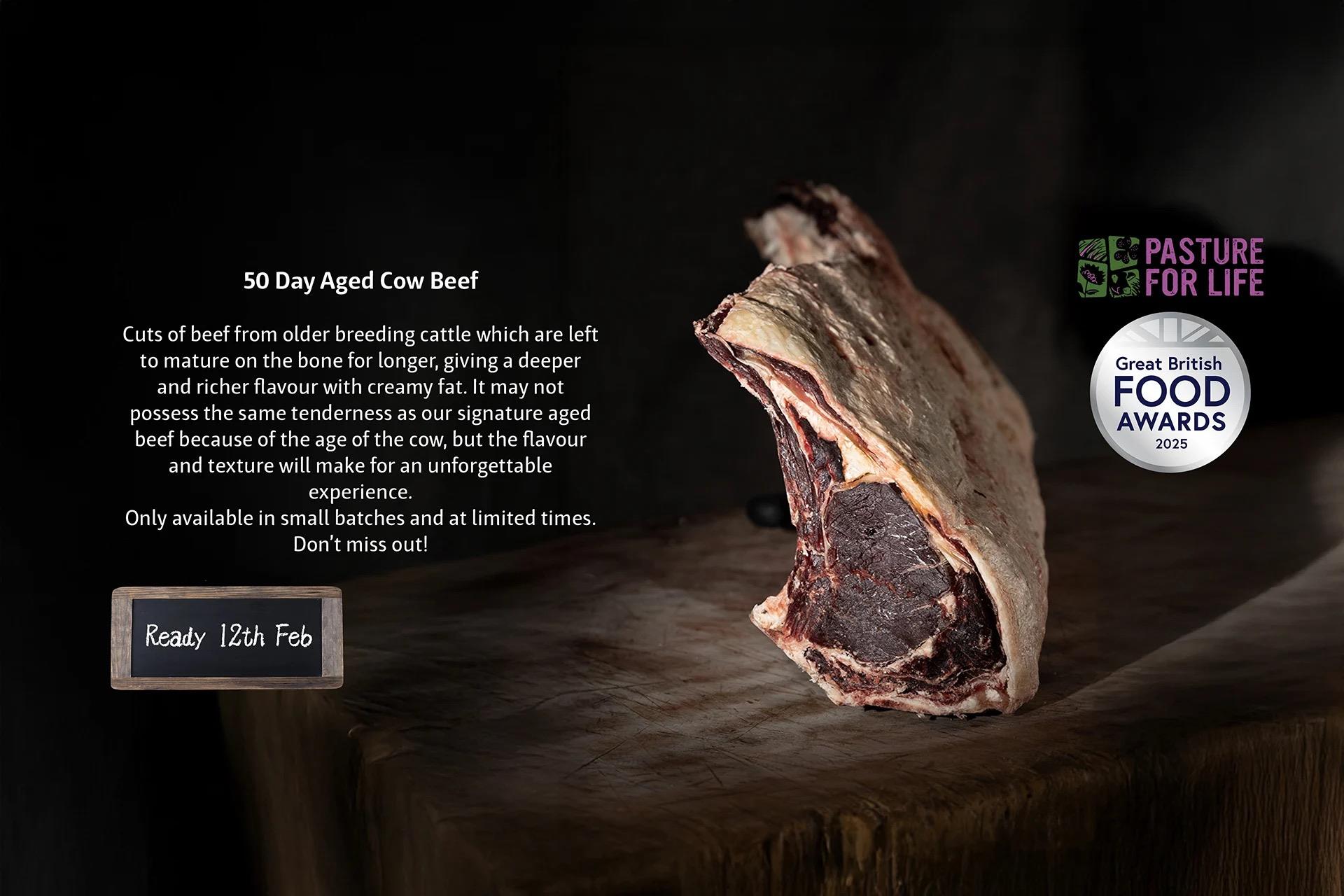 50 Day Aged Cow Beef