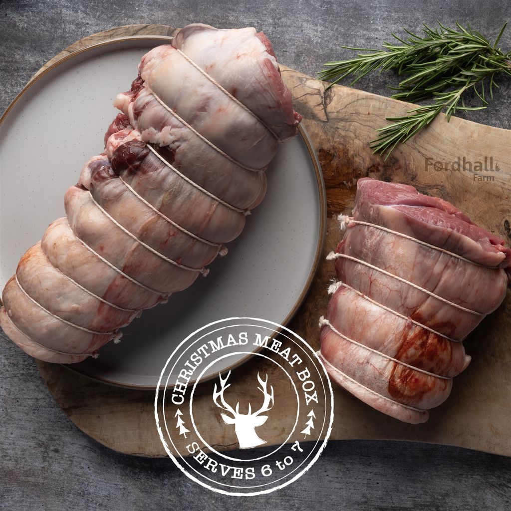 Fordhall Christmas Meat Box – Lamb Leg Boneless Serves 6 - 7