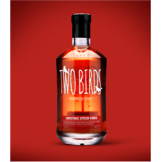 Two Birds Christmas Spices & English Vodka 20cl - 32%