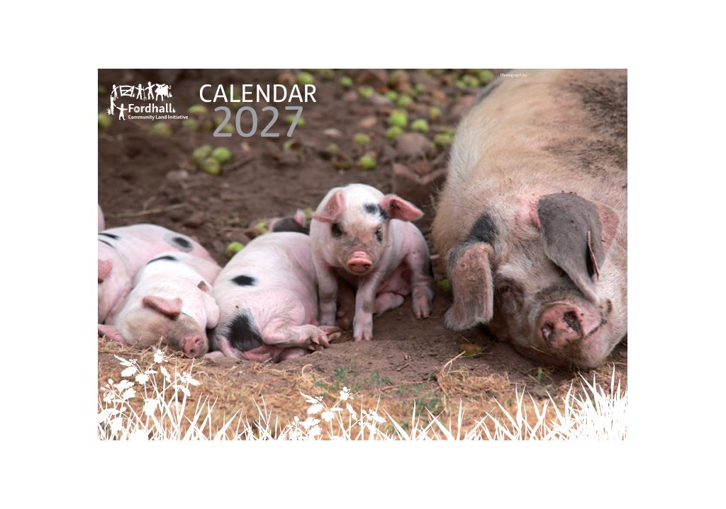 Fordhall Farm Calendar 2027