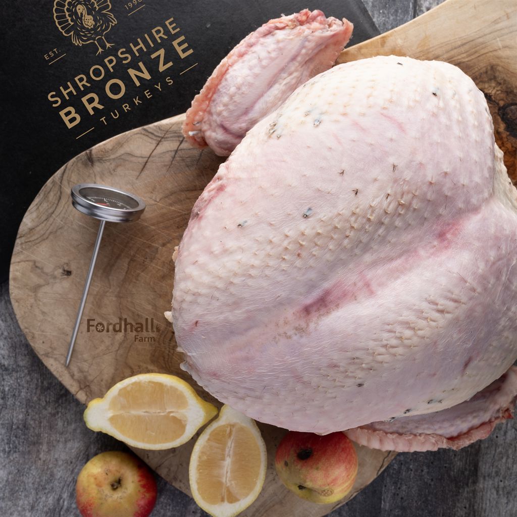 Shropshire Bronze Turkey Crown 4kg