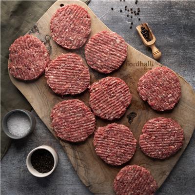 Gourmet Salt & Pepper Beef Burger Bulk Buy