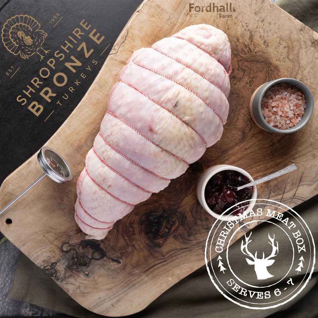 Family Christmas Meat Box - Turkey Breast Serves 6-7