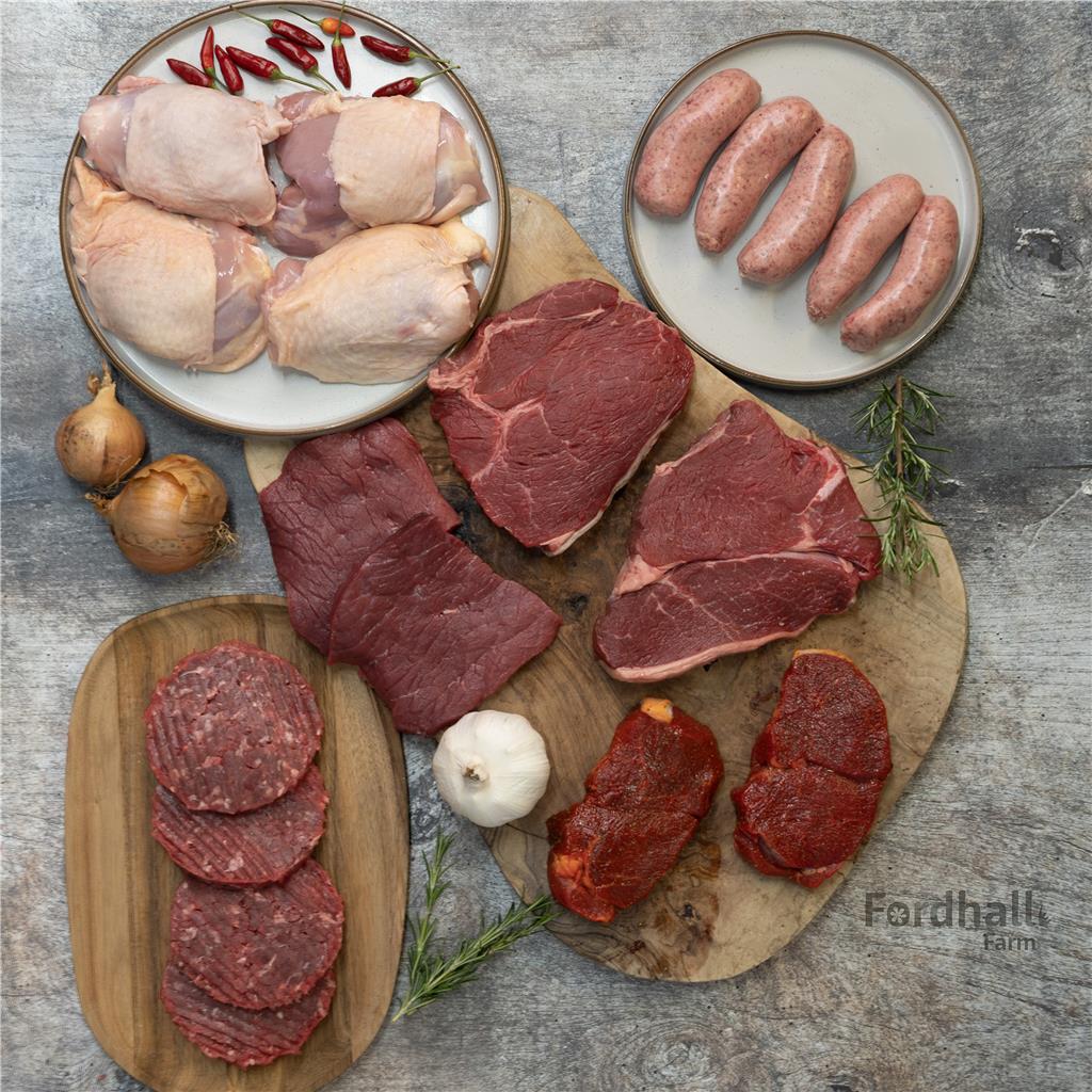 Fordhall Farm Family BBQ Box