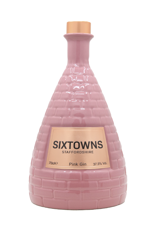 Sixtowns Pink Gin 70cl