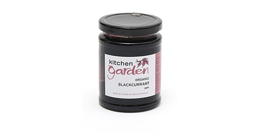 Kitchen Garden Organic Blackcurrant Extra Jam (200g)
