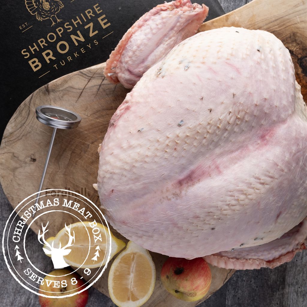Family Christmas Meat Box - Turkey Crown Serves 8-9