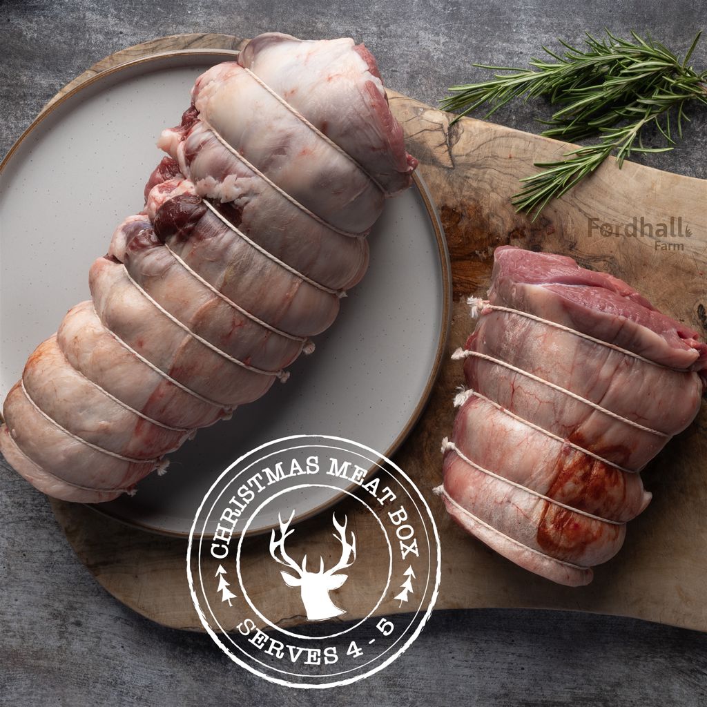 Fordhall Christmas Meat Box – Lamb Leg Boneless Serves 4-5