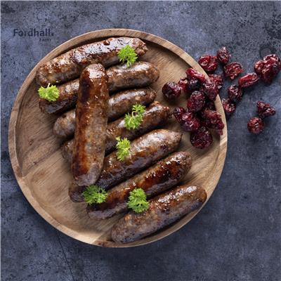 Venison & Cranberry Sausages